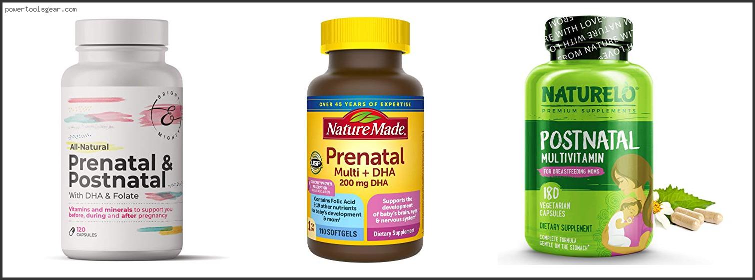 Best Natural Postnatal Vitamins