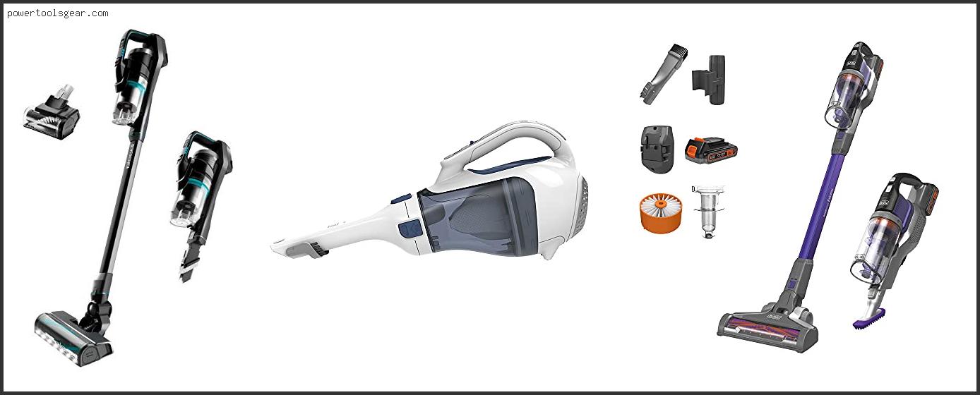Best Cordless Vacuum With Replaceable Battery