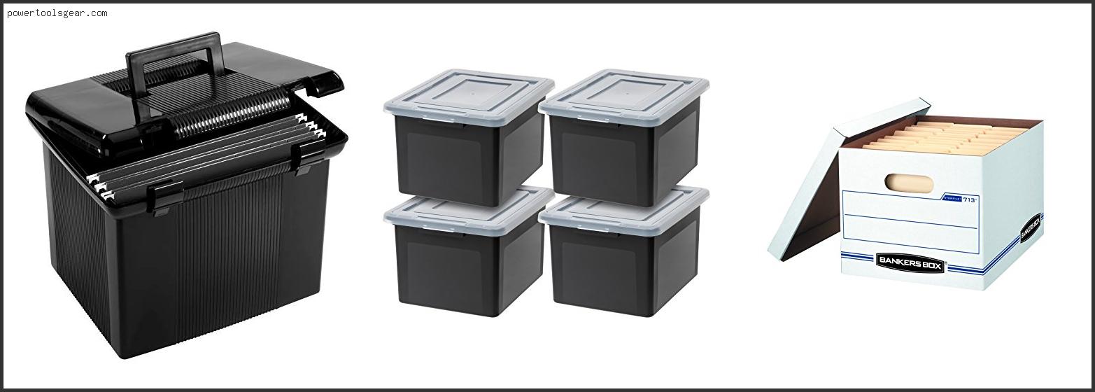 Best File Storage Boxes