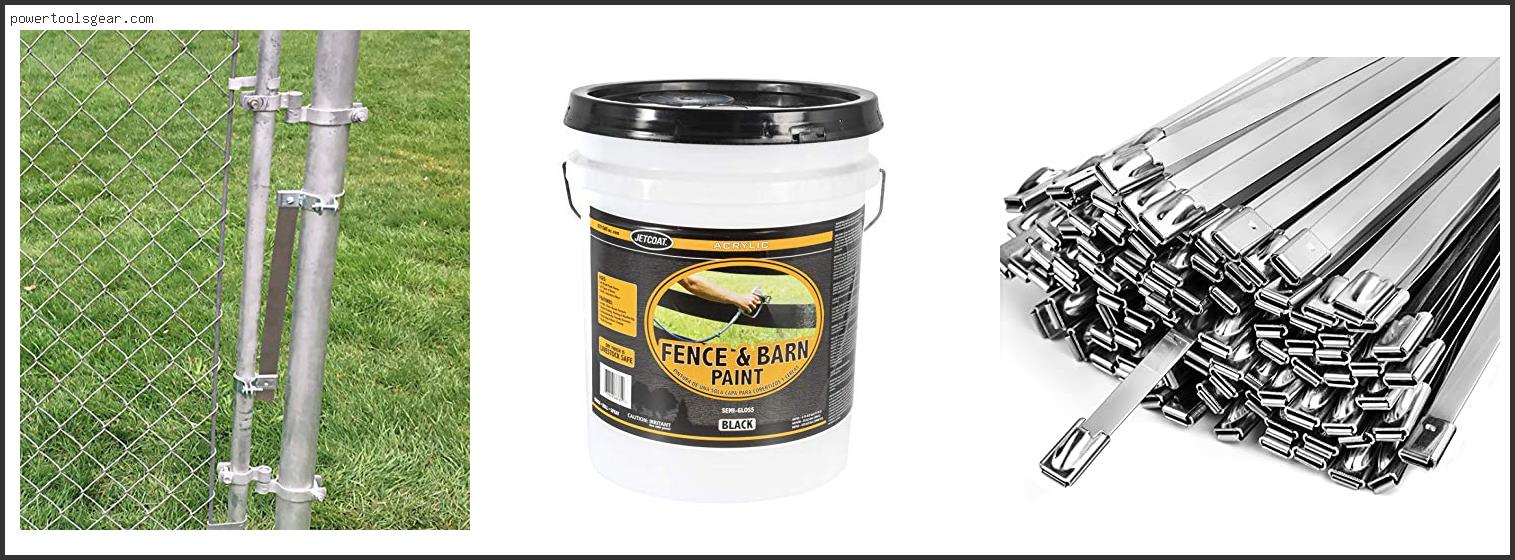 Best Black Paint For Chain Link Fence