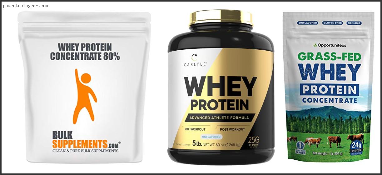 Best Whey Protein Concentrate