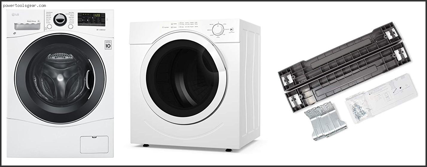 front load washer and dryer