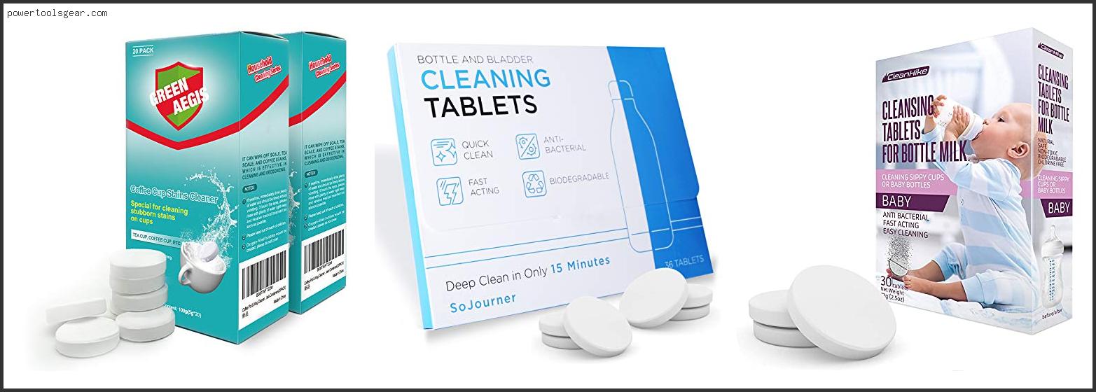 Best Water Bottle Cleaning Tablets