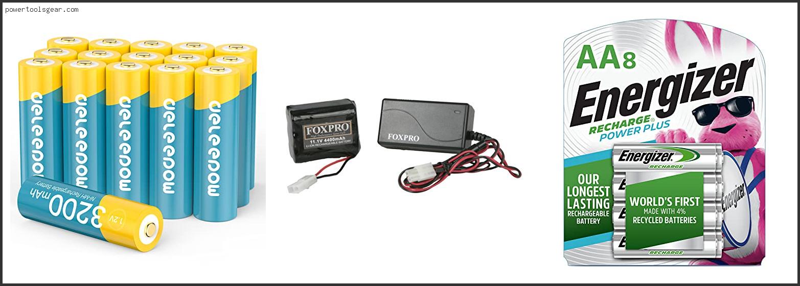 Best Rechargeable Batteries For Foxpro