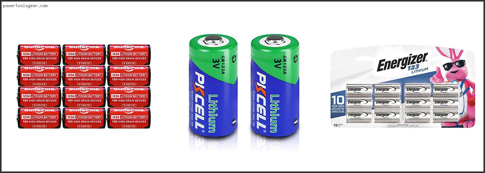 Best 123 Lithium Battery