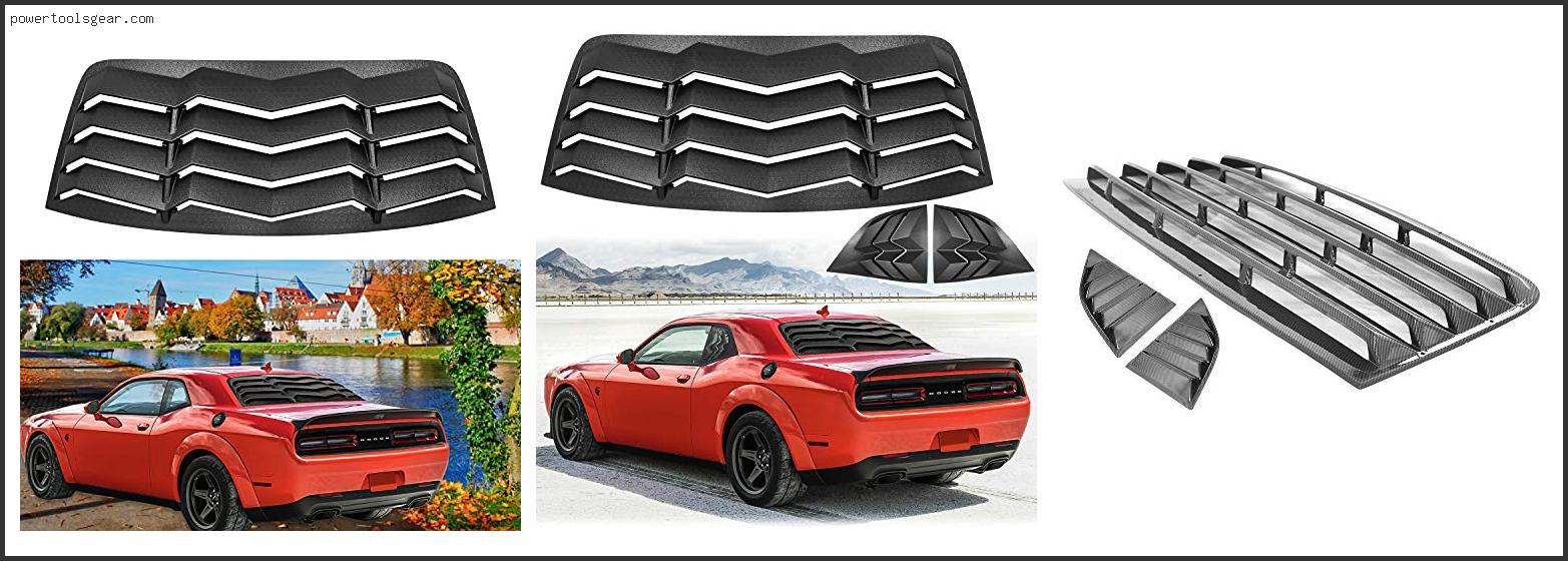 Best Louvers For Challenger
