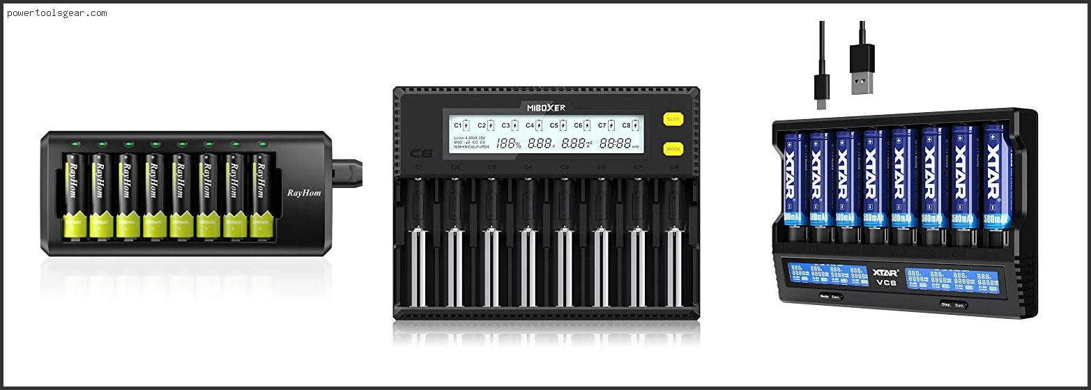 Best 8 Bay 18650 Charger
