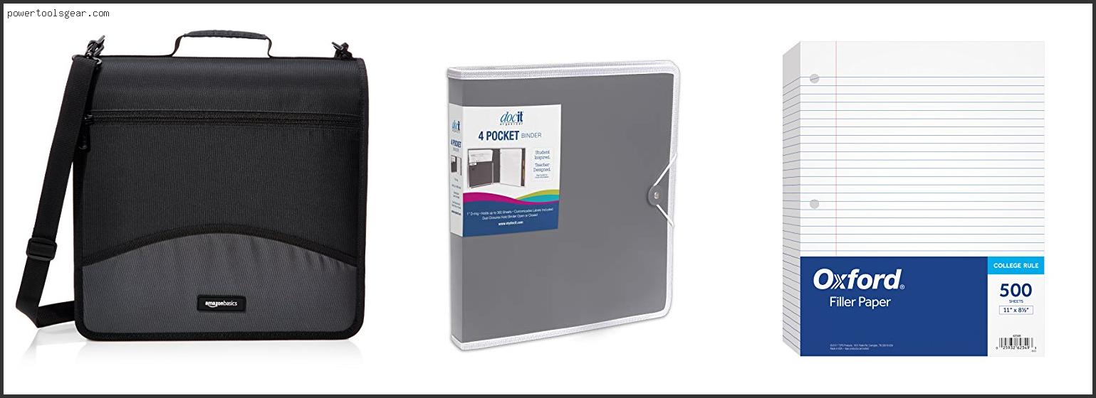 Best 3 Ring Binder For Middle School
